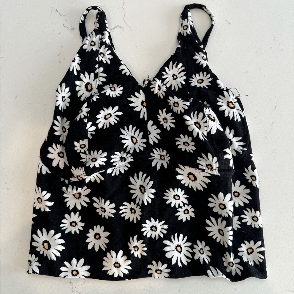 sunflower crop top